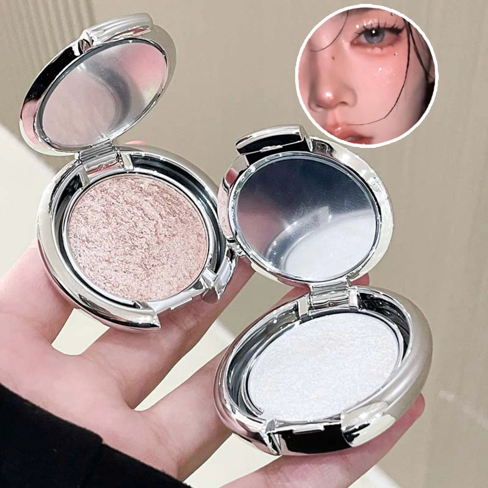 HERORANGE Highlight Cream Flashing Pearlescent Three-Dimensional Brightening Highlight Mashed Potato Texture Highlight Cream