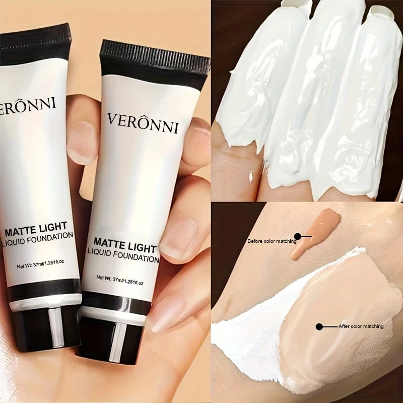 Pure White Foundation Cream Set | Mixable Foundation Adjuster for Face, Concealer & Carnival Makeup