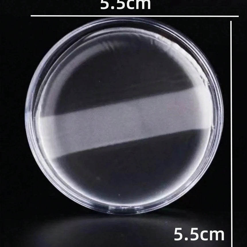 1/2Pcs Silicone Makeup Sponge, Water-Based Crystal Jelly BB Cushion Puff, Transparent Makeup Foundation Sponge, Non-Absorbing