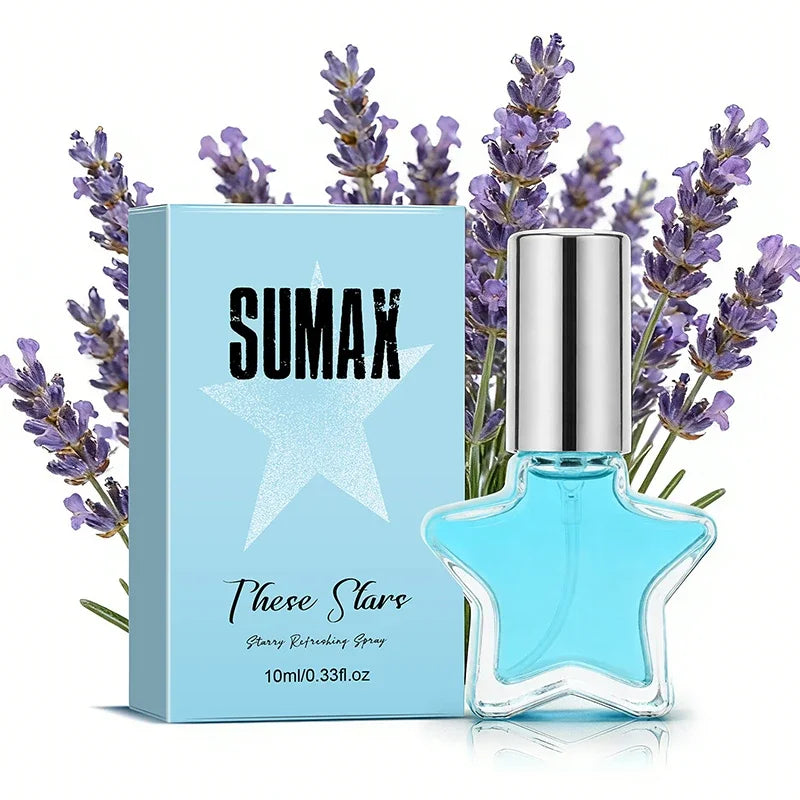 Star-shaped Deodorant Perfume,pocket Fresh Vanilla Rose Mint Perfume Unisex Romantic Charming Angel Eau De Toilette Spray Party