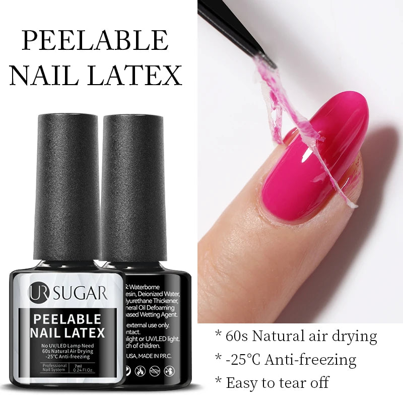 UR SUGAR 15ml No Wipe Top Base Gel Nail Gel Polish Matte Top Coat Enhancer Varnish Semi Permanent Soak Off UV LED Nail Art