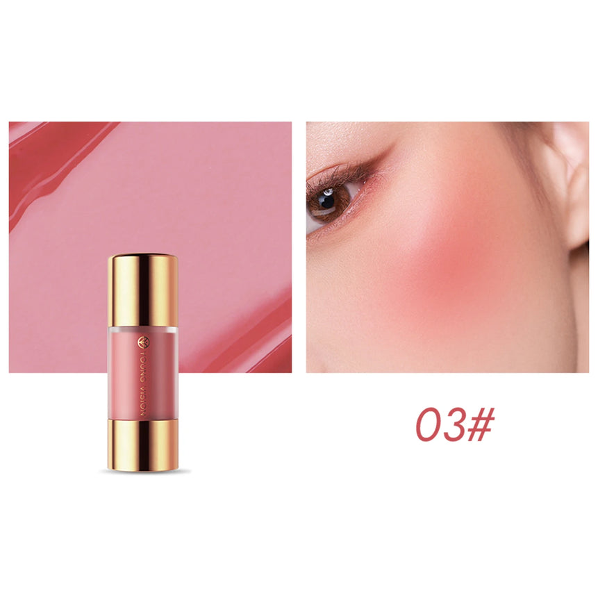 YOUNG VISION 8 colors long-lasting Bottom press moisturizing easy makeup blush pencil solid creamy Liquid blusher