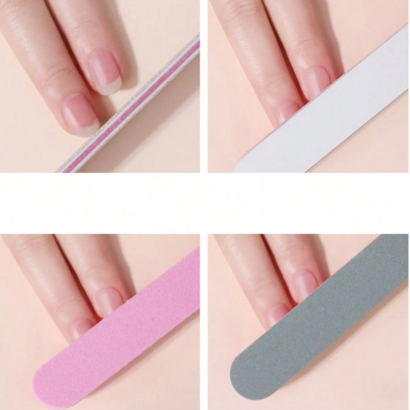 7Pcs Nail Cleaning Tool Kit, Nail File, Cuticle Pusher, Callus Remover, Nail Clipper Set