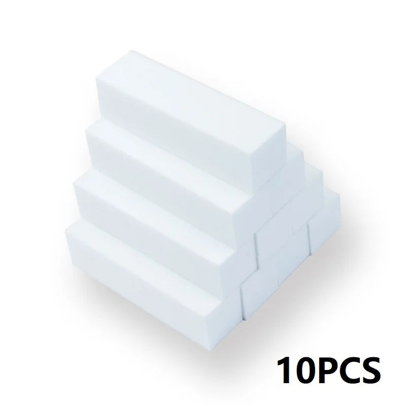 5/10PCS Nail Buffer Polishing Block Buffer for Polisher Manicure Buff Professional Sponge Nail File Milling Cutter for Manicure