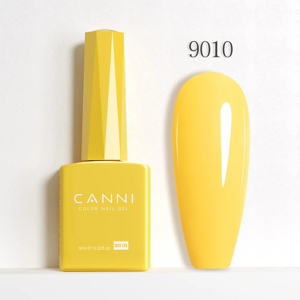 9ml CANNI HEMA/TPO FREE Nude Pink Color Nail Gel Polish Full Coverage Semi Permanent Long Wear Top Coat Venalisa Gel Varnish