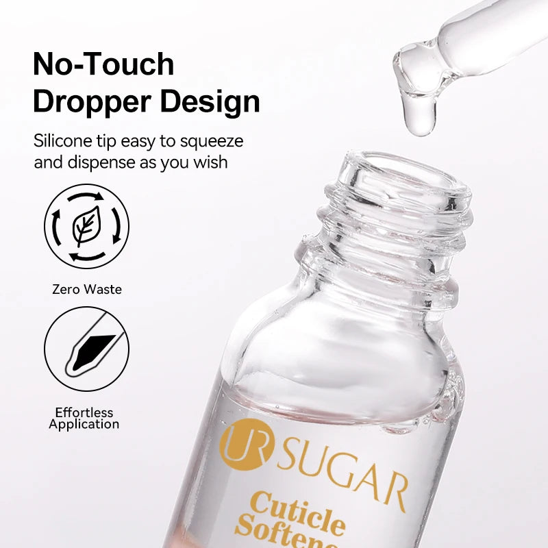 UR SUGAR 15ml Cuticle Softener Regenerating Oil Preventative Nail Polish Softener For Dead Skin Dry Manicures Gel Nail Care Tool