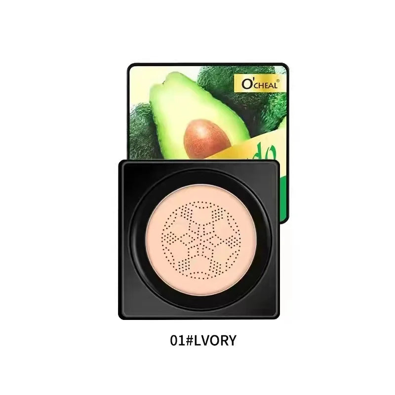OCHEAL Mushroom Head Foundation Cream for Face Makeup Cushion for Face Base Cream Makeup Cushion Compact