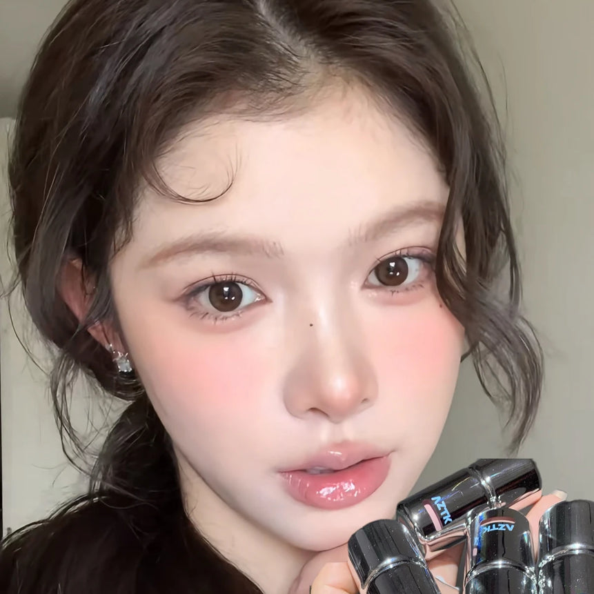AZTK Liquid Blusher Jello Color Powder JC04  Moisturizing Highlight Beauty Expands Contracts Cheek Matte Face Makeup