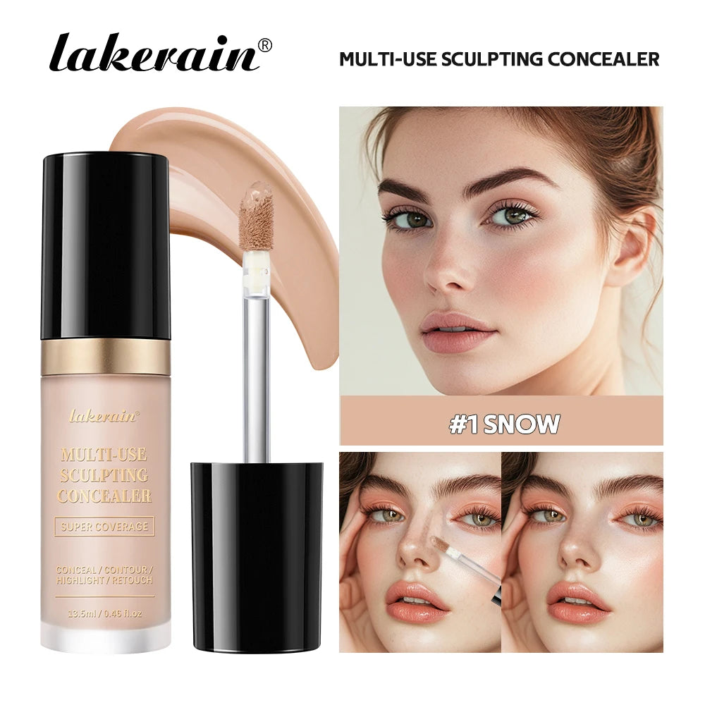 Waterproof Liquid Matte High Coverage Oil Control Circles Foundation Makeup Cosmetics
