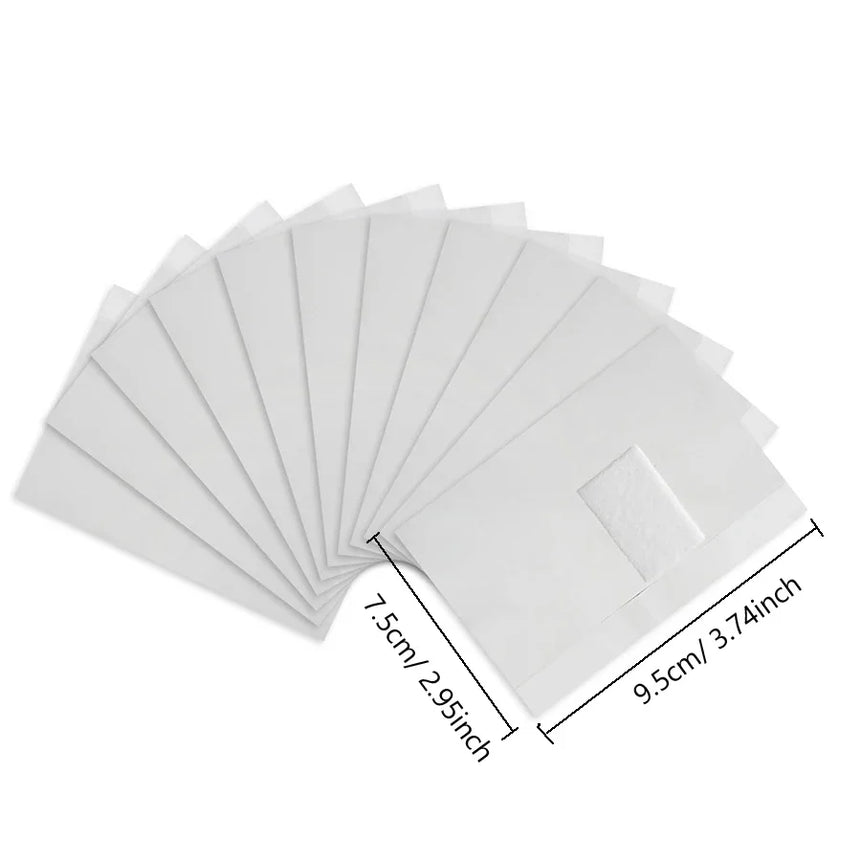 100Pcs Bag Aluminium Foil Nail Art Soak Off Polish Nail Removal Wraps Towel Gel  Remover Manicure Tool