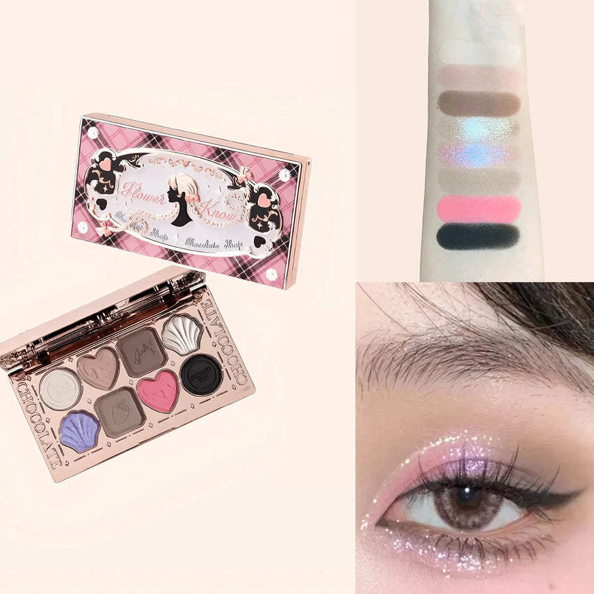 Flower Knows 2026 Bunny Garden Makeup Palette Cute Rabbit Themed Eyeshadow Blush Highlight All In One Cosmetic Collection