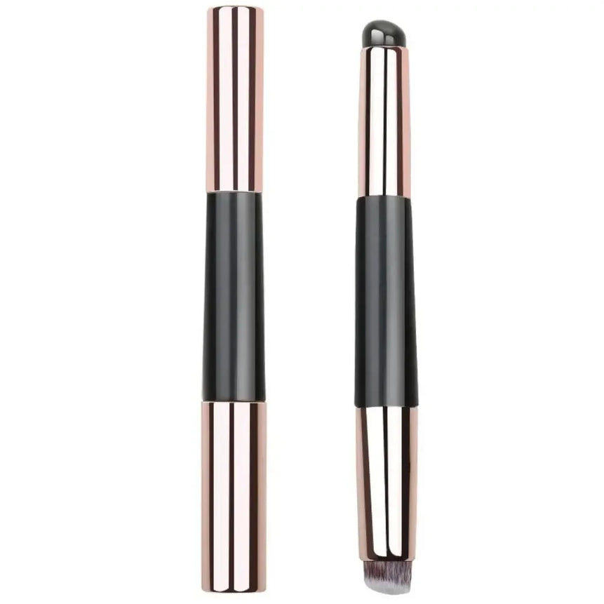 Fashion Lip Brush Makeup Tools Portable Eyeline Brushes Retractable Lipstick Brush With Protect Cap Cosmetic Beauty Tool