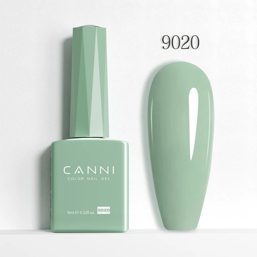 9ml CANNI HEMA/TPO FREE Nude Pink Color Nail Gel Polish Full Coverage Semi Permanent Long Wear Top Coat Venalisa Gel Varnish