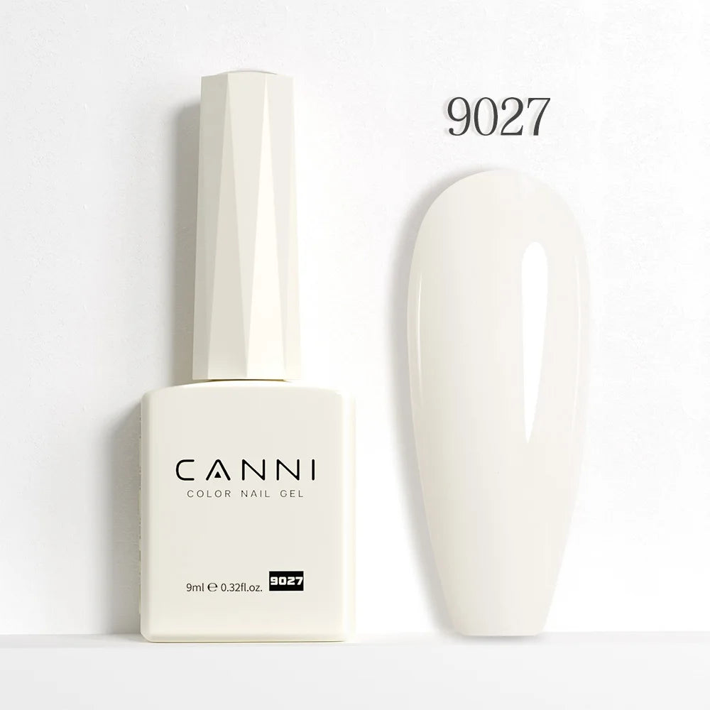 9ml CANNI HEMA/TPO FREE Nude Pink Color Nail Gel Polish Full Coverage Semi Permanent Long Wear Top Coat Venalisa Gel Varnish