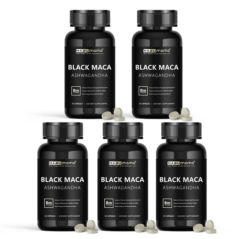 Male Enhancing Supplement with Black Maca, Stamina & Energy, Men's Muscle Enlargement