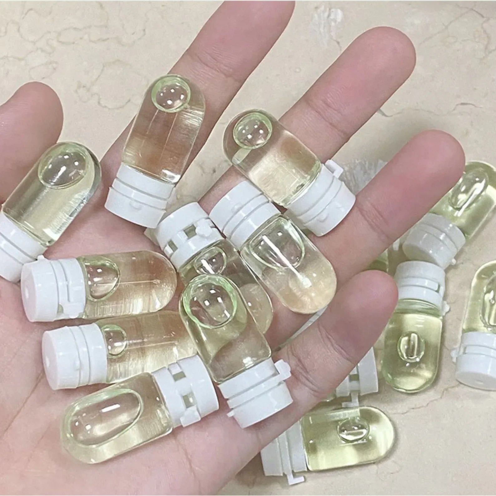 10/30pcs Cleansing Oil Camellia Secondary Facial Cleanser Deep Gentle Cleansing Travel Portable Single Makeup Remover Oil