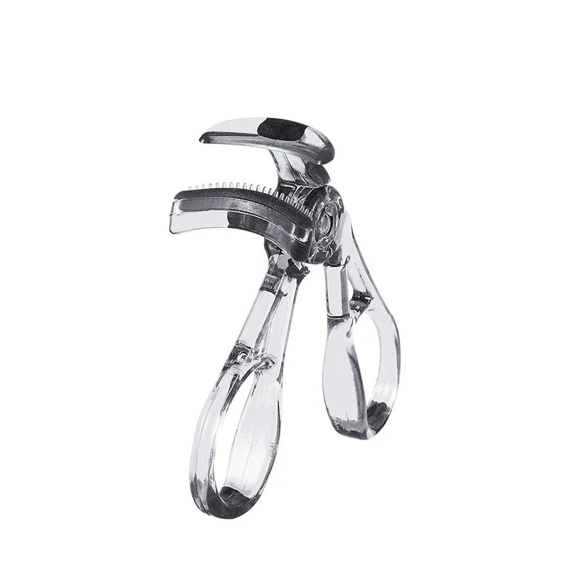 Toothed Comb Wide-angle Eyelash Curler Plastic Handle Home Portable Sunflower Eyelash Curler Quick Natural Curling Long Lasting