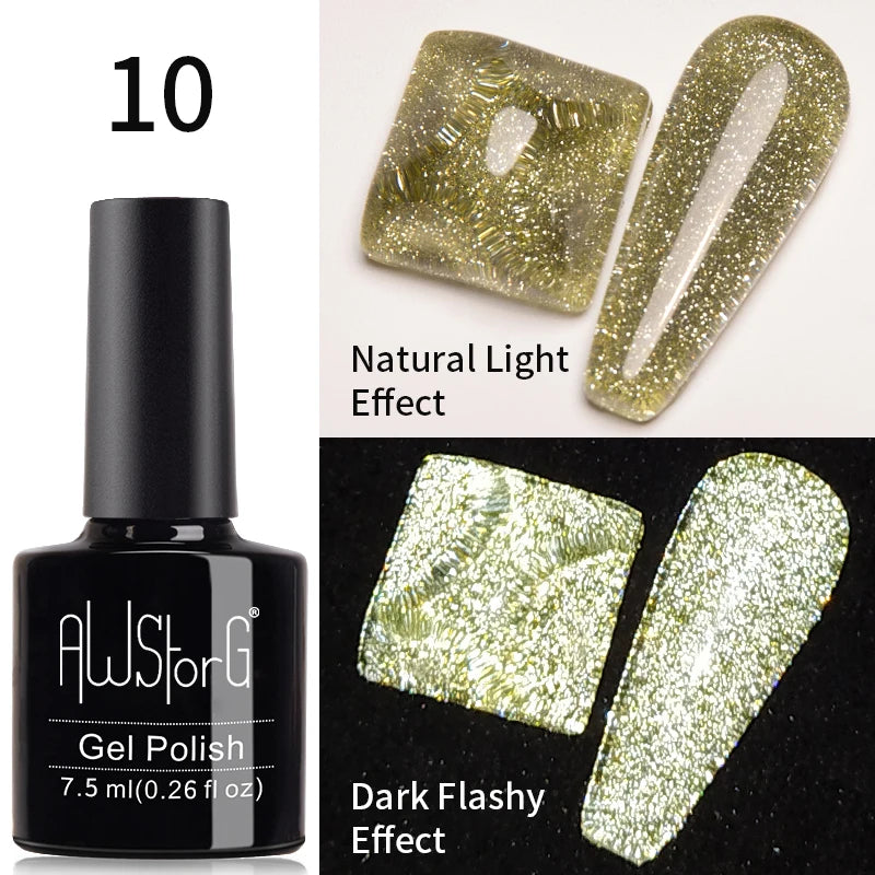 AWStorG  Fiber Rubber Base Gel For Nails UV Gel Polish Semi Permanent Repair Fix Crack Nail Rubber Base Gel Strengthener 15ml