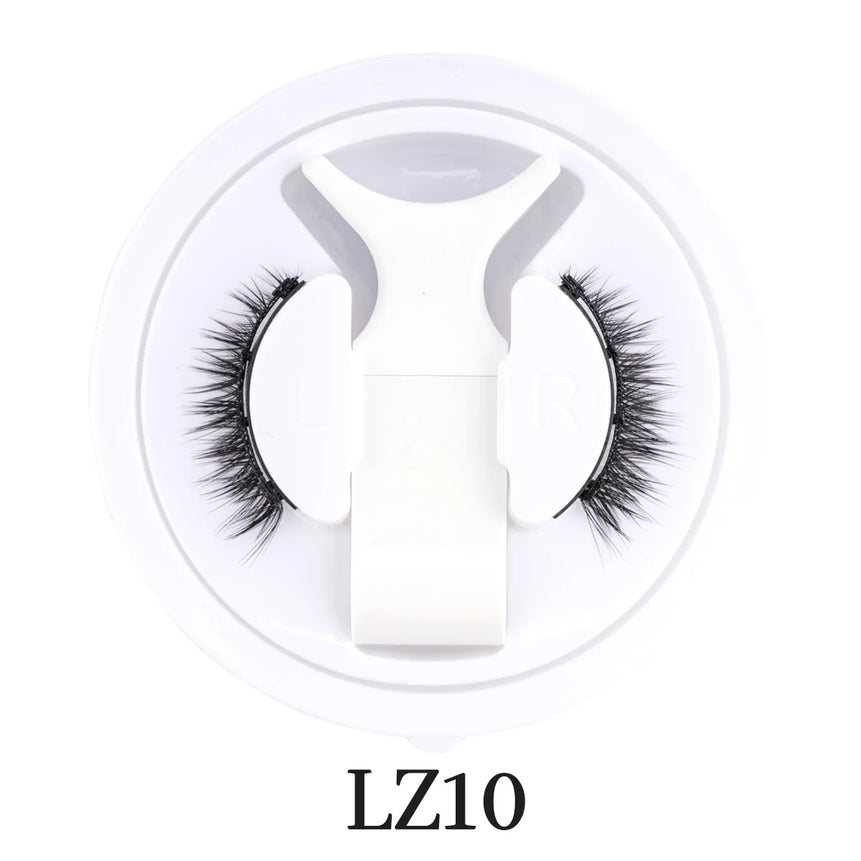 Lanjinglin 3D Magnetic False Eyelashes Tweezer Set Cosmetics Natural Mink False Lash Professional Eyelash Extension Makeup Tool