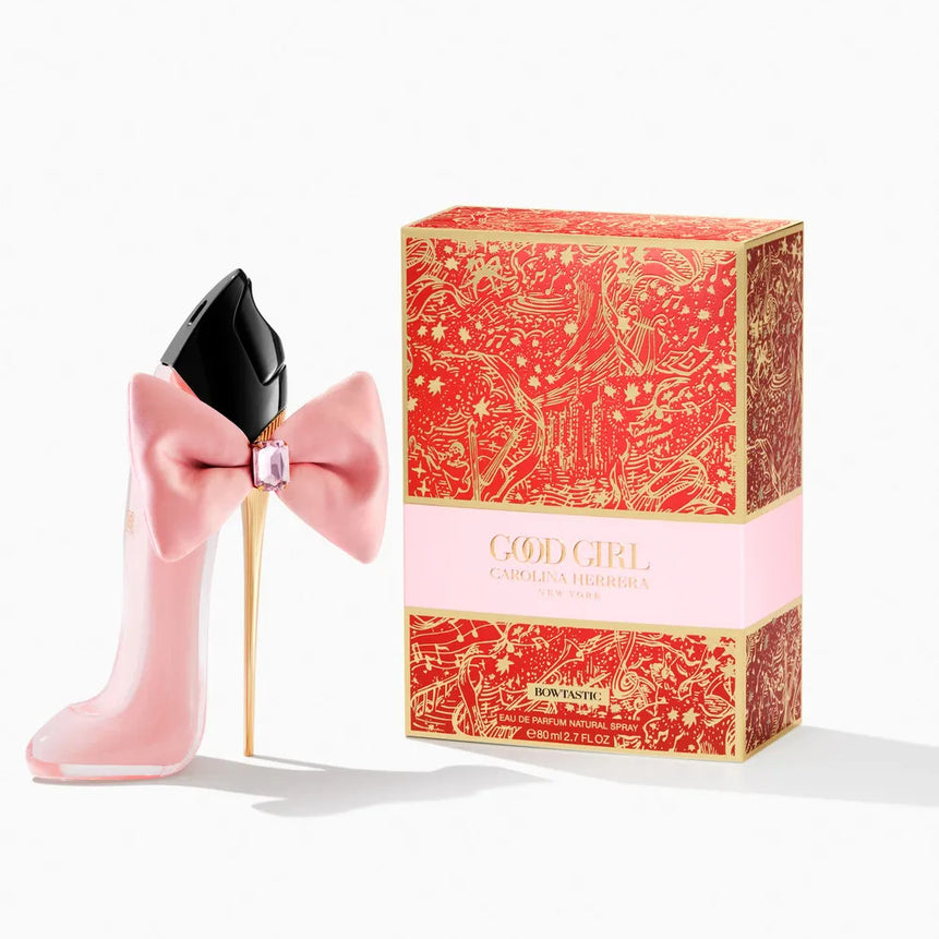 Carolina Herrera Good Girl Blush Bowtastic Edition Women Eau De Parfum Spray Long Lasting Fragrance Natural Cologne 80ML