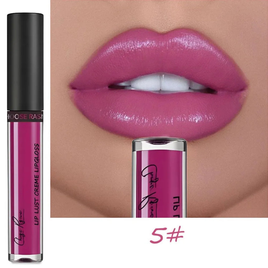 12 Colors Sexy Women Lipstick Waterproof Long Lasting Moist Lip Gloss Vivid Colorful Lipgloss Women Makeup maquiagem