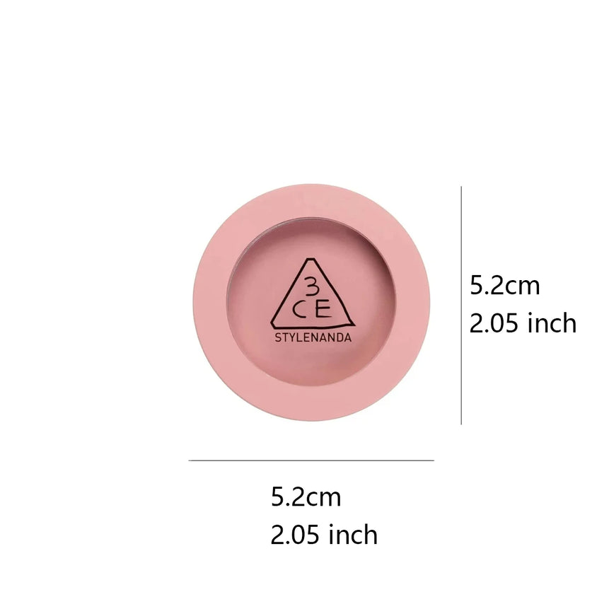 3CE Mood Recipe Face Blush,Silky Powder,Blendable,Natural Color Payoff,Long-Lasting Wear,Complete Makeup,K-Beauty,Korean Makeup