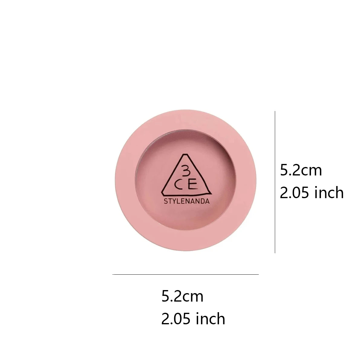 3CE Mood Recipe Face Blush,Silky Powder,Blendable,Natural Color Payoff,Long-Lasting Wear,Complete Makeup,K-Beauty,Korean Makeup