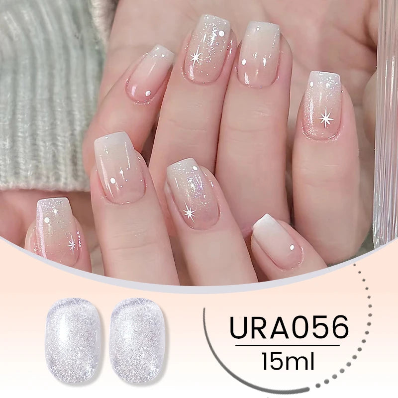 UR SUGAR 15ml No Wipe Top Base Gel Nail Gel Polish Matte Top Coat Enhancer Varnish Semi Permanent Soak Off UV LED Nail Art
