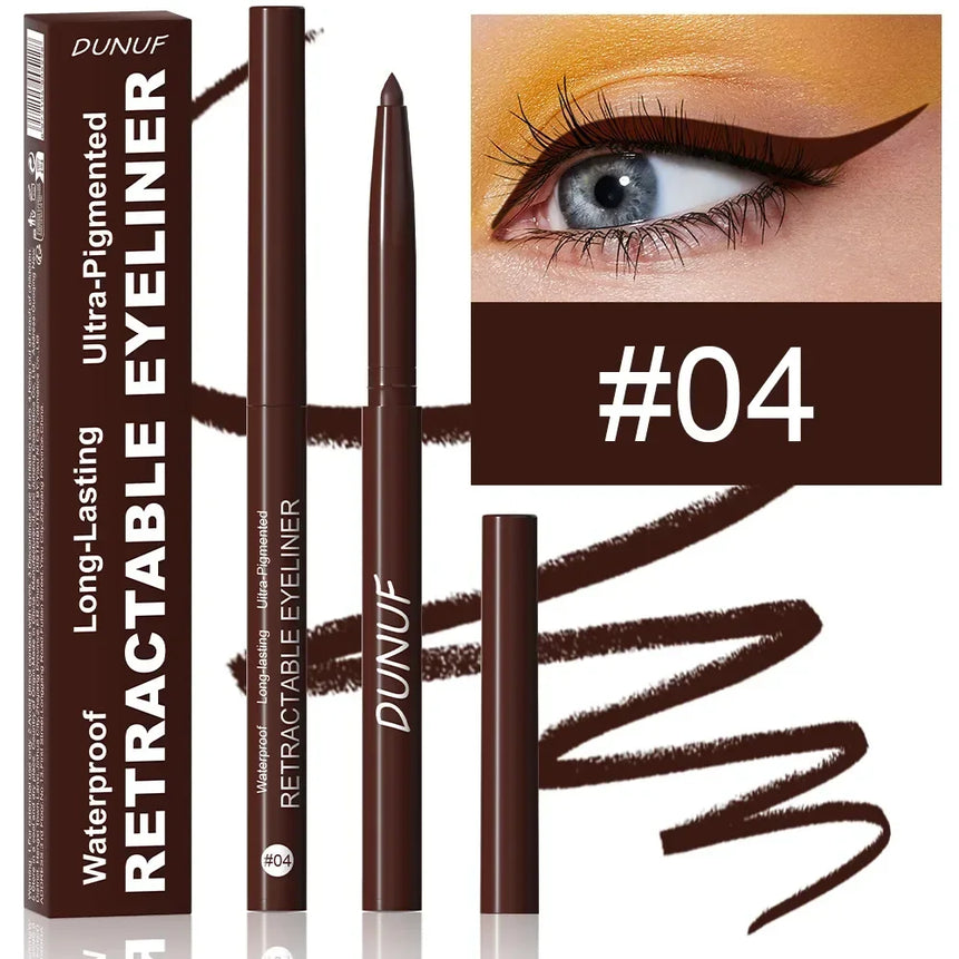 Quick-drying Eyeliner Waterproof Liquid Eyeliner Gel Pen Colourful Pigment Long Lasting Smooth Pencil Eye Beauty Makeup Cosmetic