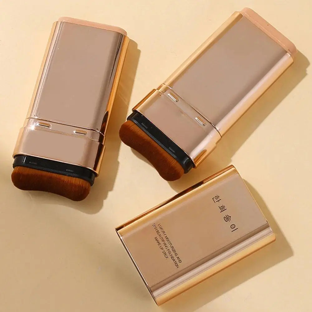 Double Ended Foundation Stick Long-lasting Non-tarnishing Effect Eraser Foundation Make-up Stick Foundation Makeup Concealer