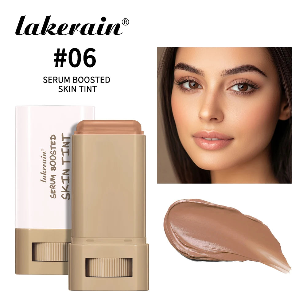 Skin Tint Stick Waterproof Nourishing Solid Tinted Serum Foundation Skin Tint Balm Face Tinted Face  Stick Makeup