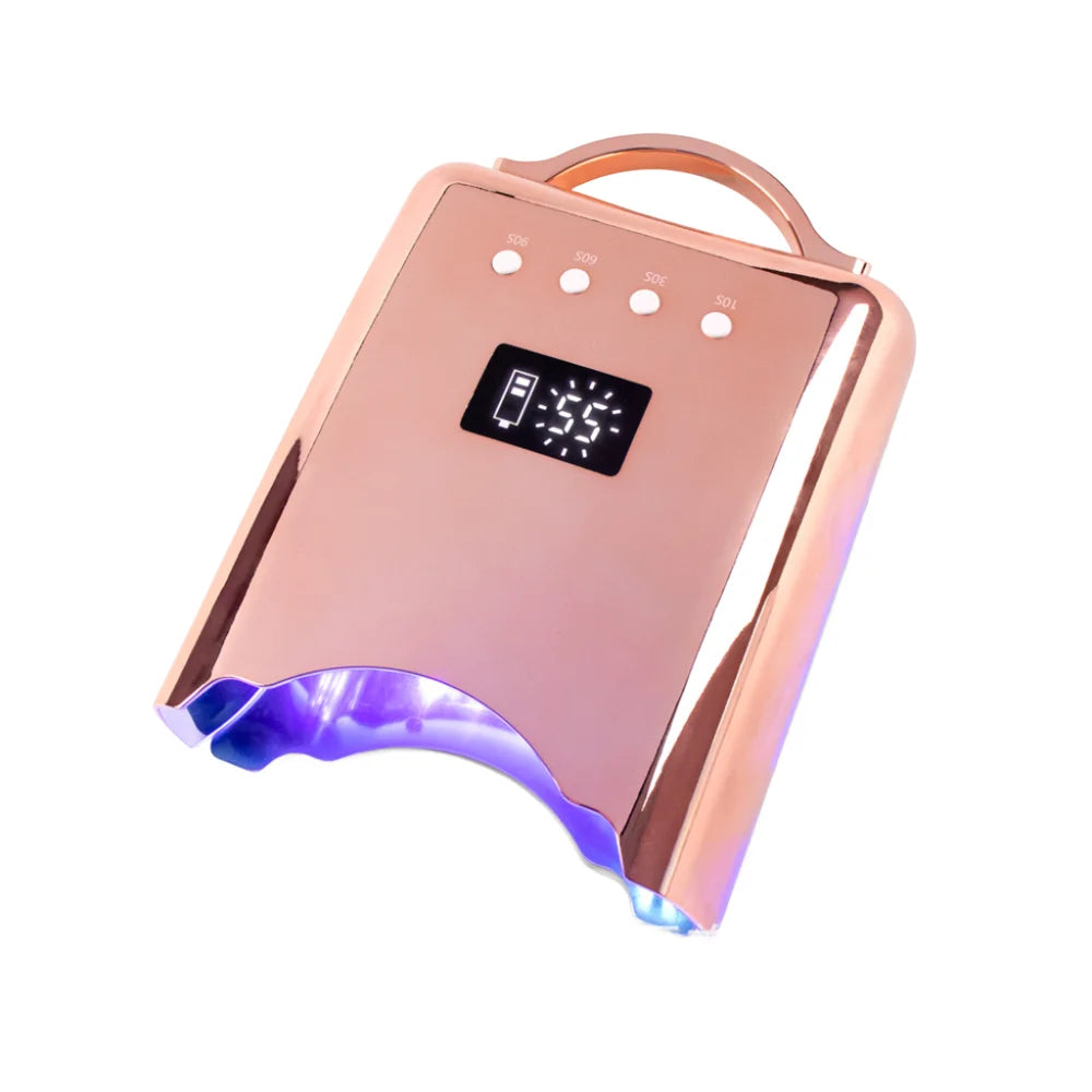 Pro Cordless 78W UV LED Nail Lamp Manicure For Curing Gel Polish Lamp Light Wireless LEDs Makeup Rechargeable Battery Nail Dryer