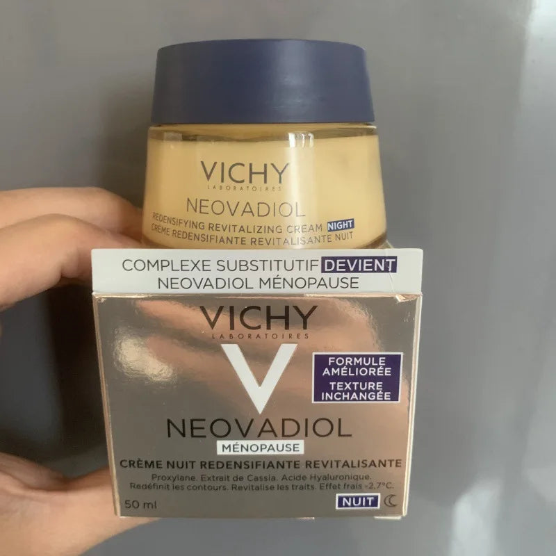 Vichy Various Essence & Cream - Collagen Night Cream, Nutritional Cream, Retinol Serum,VC Rejuvenating/HA Moisturizing Skin Care