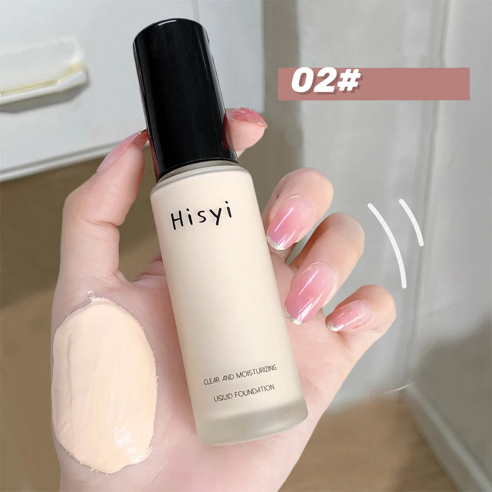 Liquid Foundation | Naturally Covers Flaws, Smooth Non-Cakey Finish, Lightweight Transparent Base, Conceals Blemishes