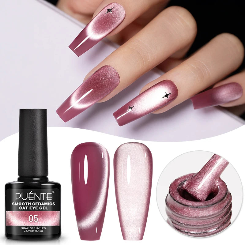 8ML Christmas Sparkling Reflective Diamond Glitter Liner Gel Nail Polish Soak Off UV Semi-Permanent Nail Art Varnish Manicure