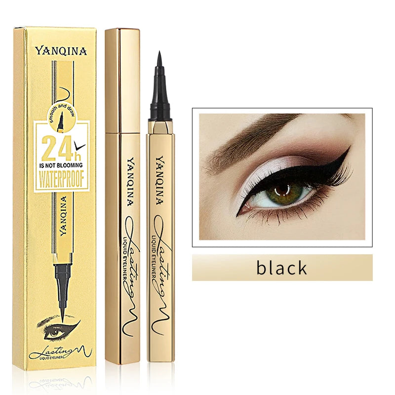 Black Lower Eyelash Eyeliner Pen Waterproof Lasting Smooth Lying Silkworm Eyes Liner Pencils Eye Makeup Tools