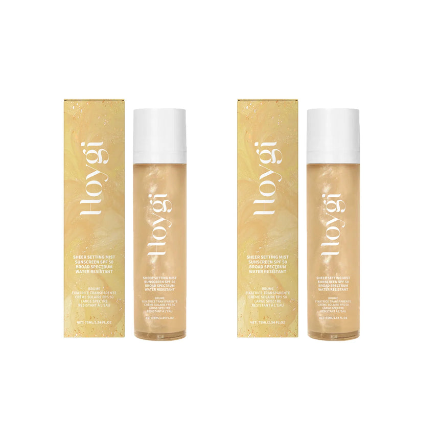 Spf 50+ Makeup Setting Spray Oil Control Natural Refreshing Waterproof Lasting Makeup Fixer Sun Protection Face Mist Cosmetics