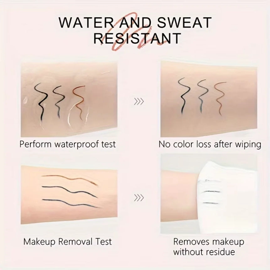 Waterproof Matte Lipliner Pencil Red Contour Tint Lipstick Long Lasting Non-stick Cup Moisturising Lips Makeup 12 Colors