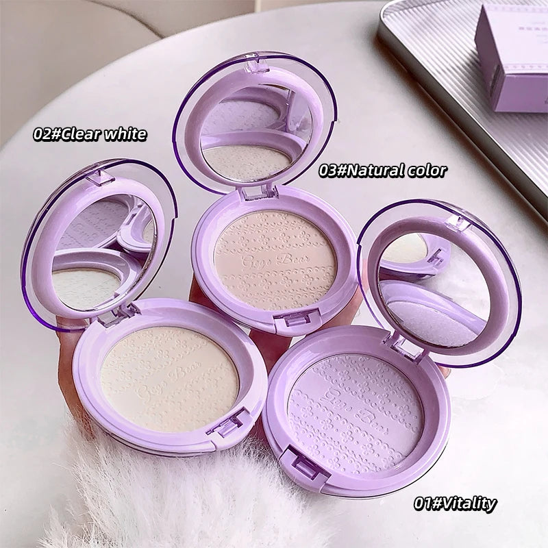 Gege bear set makeup powder soft coke clear powder fine texture waterproof set makeup