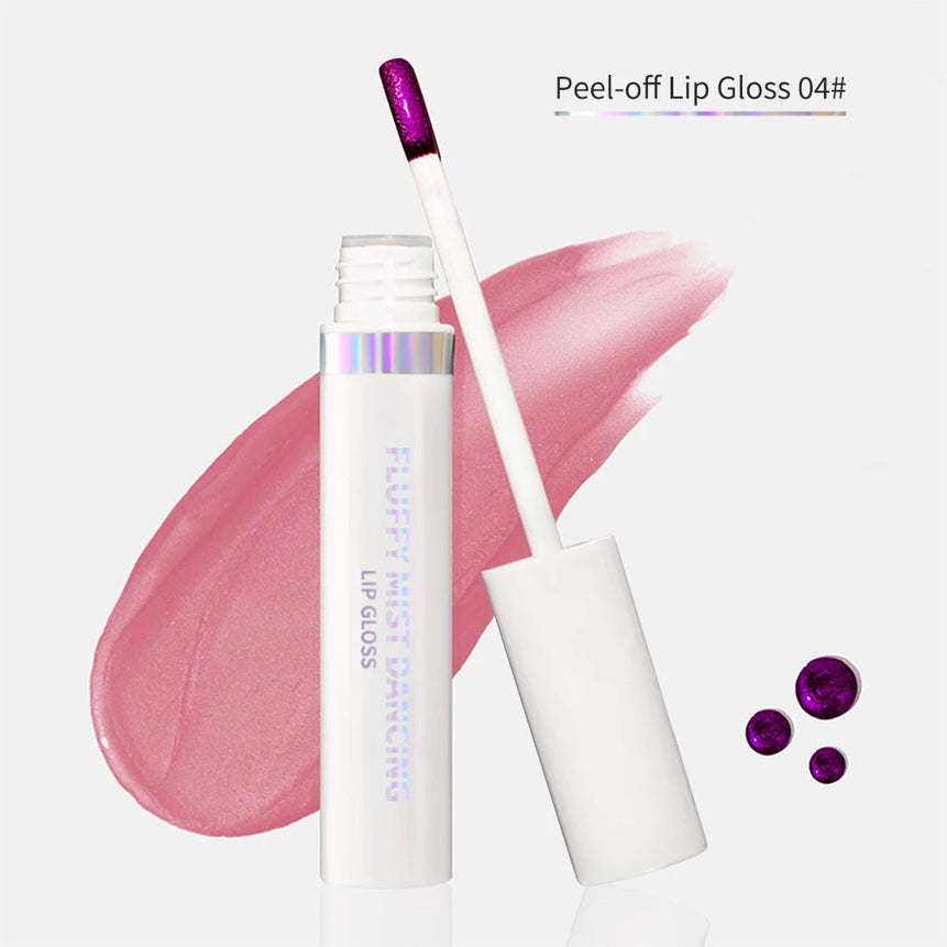 Lip Stain Tint Peel Off Waterproof Lipsticks Cosmetics Makeup Long Lasting Waterproof Peel Off Lip Stain Pink Red Metallic Lip