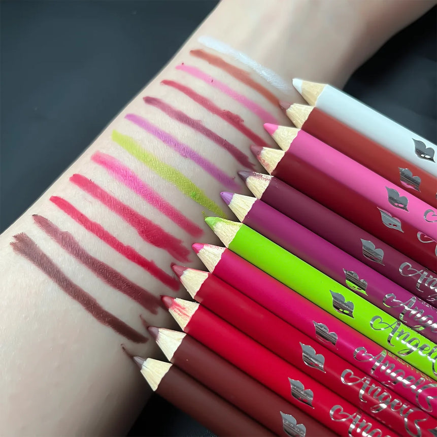 12PCS Nude Lipliner Set - Waterproof, Matte Crayon Lipliner Is Not Sticky And Easy To Apply Christmas Gifts
