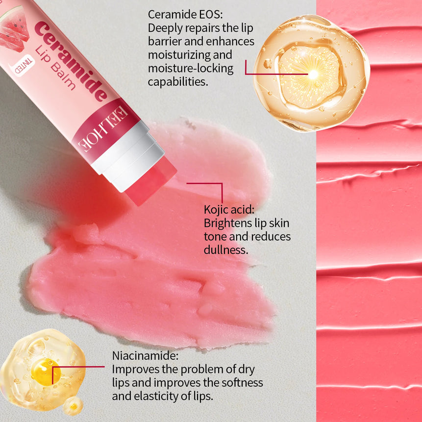Festive Christmas Lip Balm, Intensive Hydrating & Nourishing Lip Care Formula, Soothing Lip Treatment Stick, Holiday Limited Edi