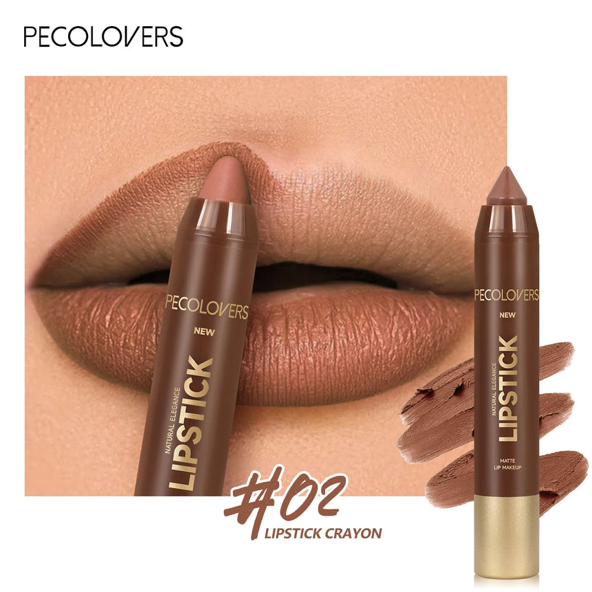 Fine Tip Lip Liner Pen Soft Mist Matte Lip Crayon Sexy Brown Red Lipstick Pencil Lip Contouring Lipliner Outline Tint Cosmetic