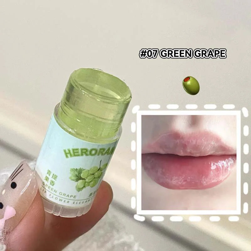 Herorange Lip Balm: Elegant and Moisturizing, Deeply Hydrating, Prevents Chapped Lips, a Must-Have for Autumn and Winter, Improves Lip Lines, Tinted Version, Naturally Enhances Makeup, Perfect for Daily Use and Commuting.