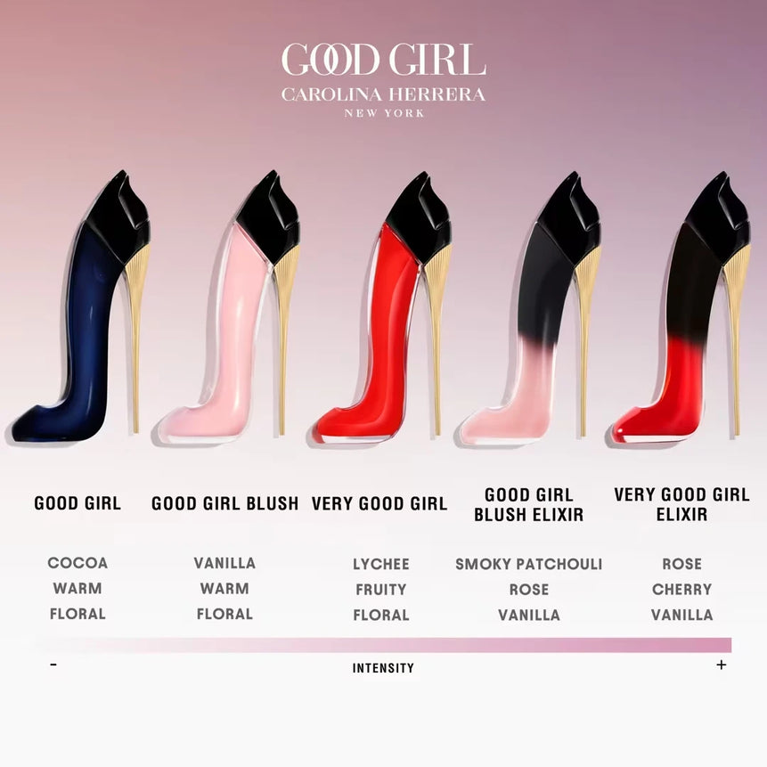 Carolina Herrera Good Girl Blush Bowtastic Edition Women Eau De Parfum Spray Long Lasting Fragrance Natural Cologne 80ML