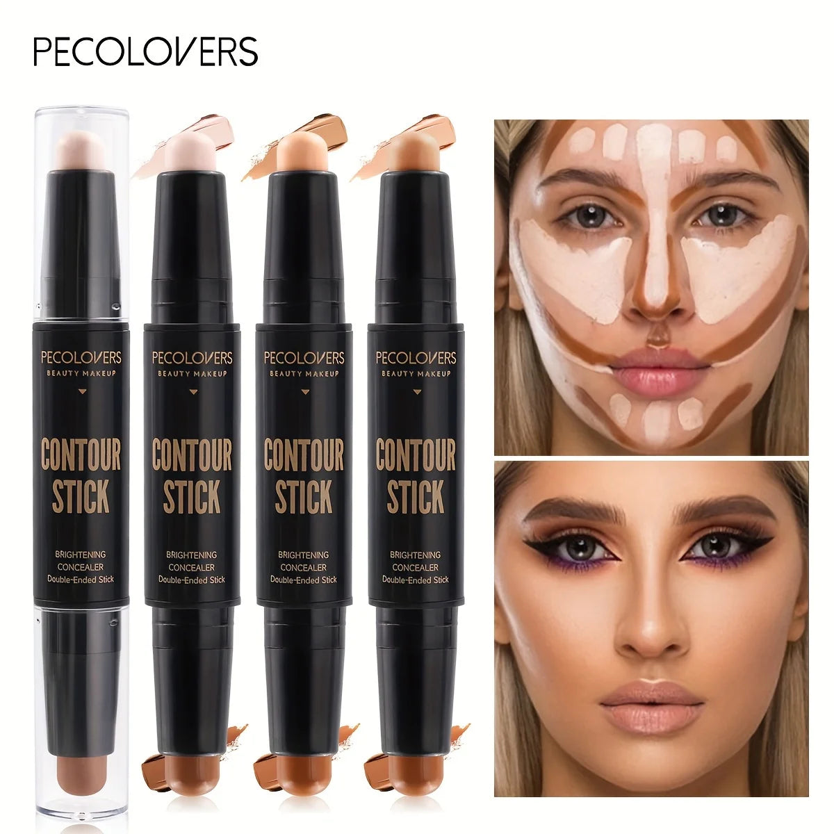 Face Foundation Cream For Face Bronzer Beauty Contour Makeup Base Foundation Cream For Women's Cosmetics New