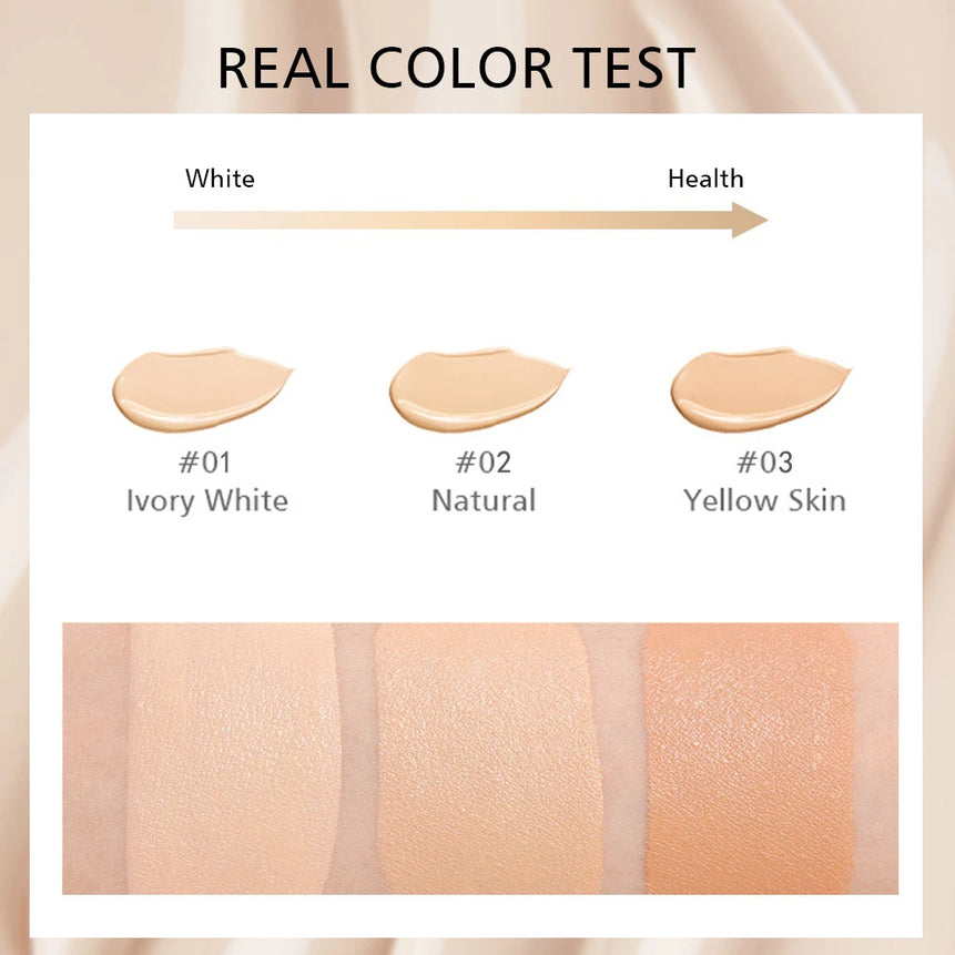 Liquid Foundation | Naturally Covers Flaws, Smooth Non-Cakey Finish, Lightweight Transparent Base, Conceals Blemishes