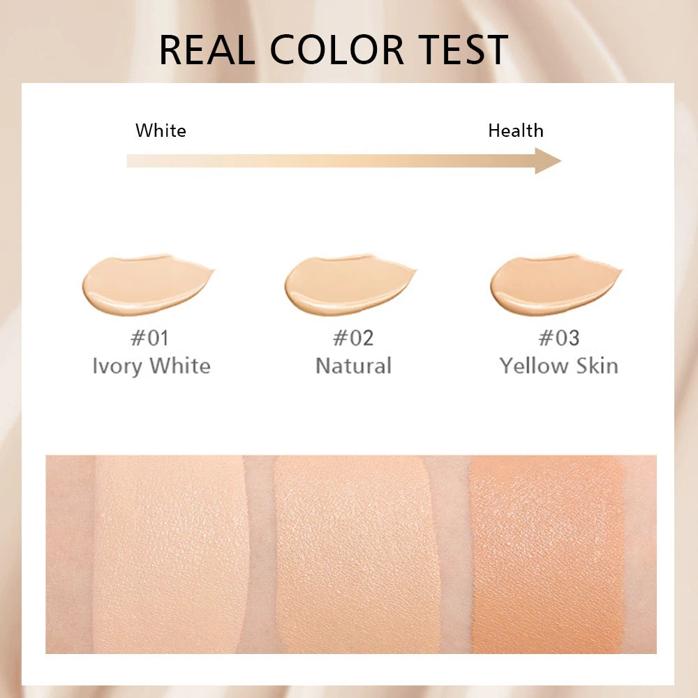 Liquid Foundation | Naturally Covers Flaws, Smooth Non-Cakey Finish, Lightweight Transparent Base, Conceals Blemishes