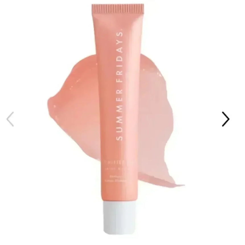 Summer Friday's Vanilla Beige Lip Balm Moisturizing Transparent Lipstick Set Smooth Soft Tube Mirror Lip Gloss Lip Makeup