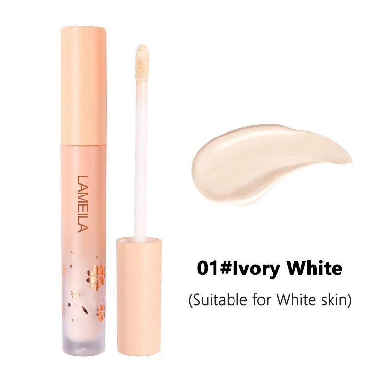 Even Skin Tone Moisturizing Oil Control Liquid Concealer Freckles Covering Acne Marks Dark Circles Concealer Face/Eye's Makeup